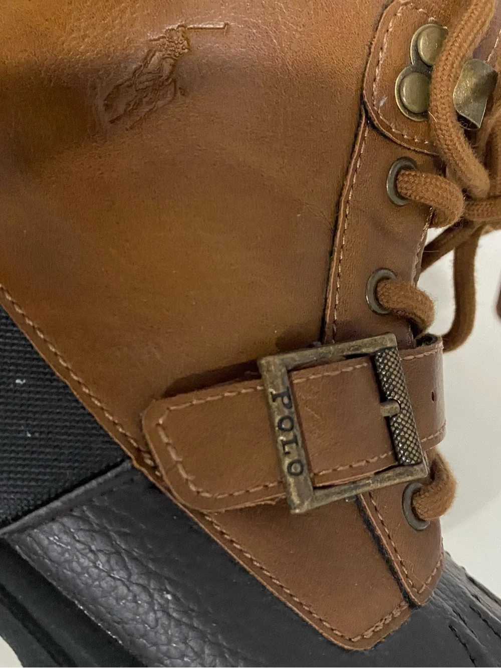 Polo Ralph Lauren brown black